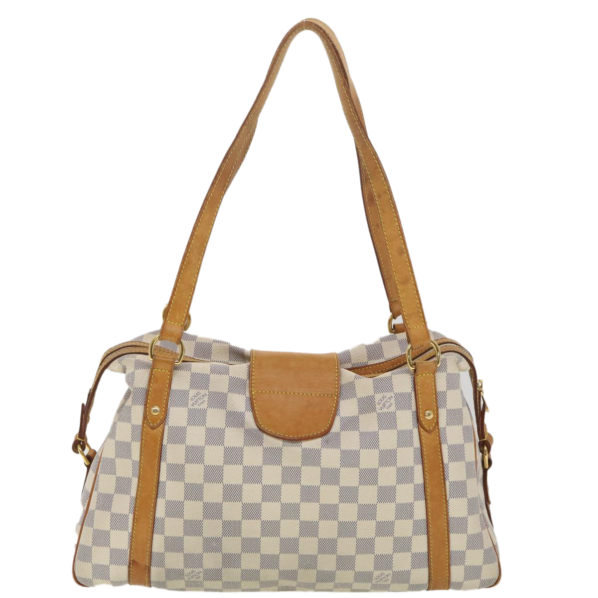 LOUIS VUITTON Damier Azur Stresa PM Tote Bag M51188 LV Auth 38192 - 0