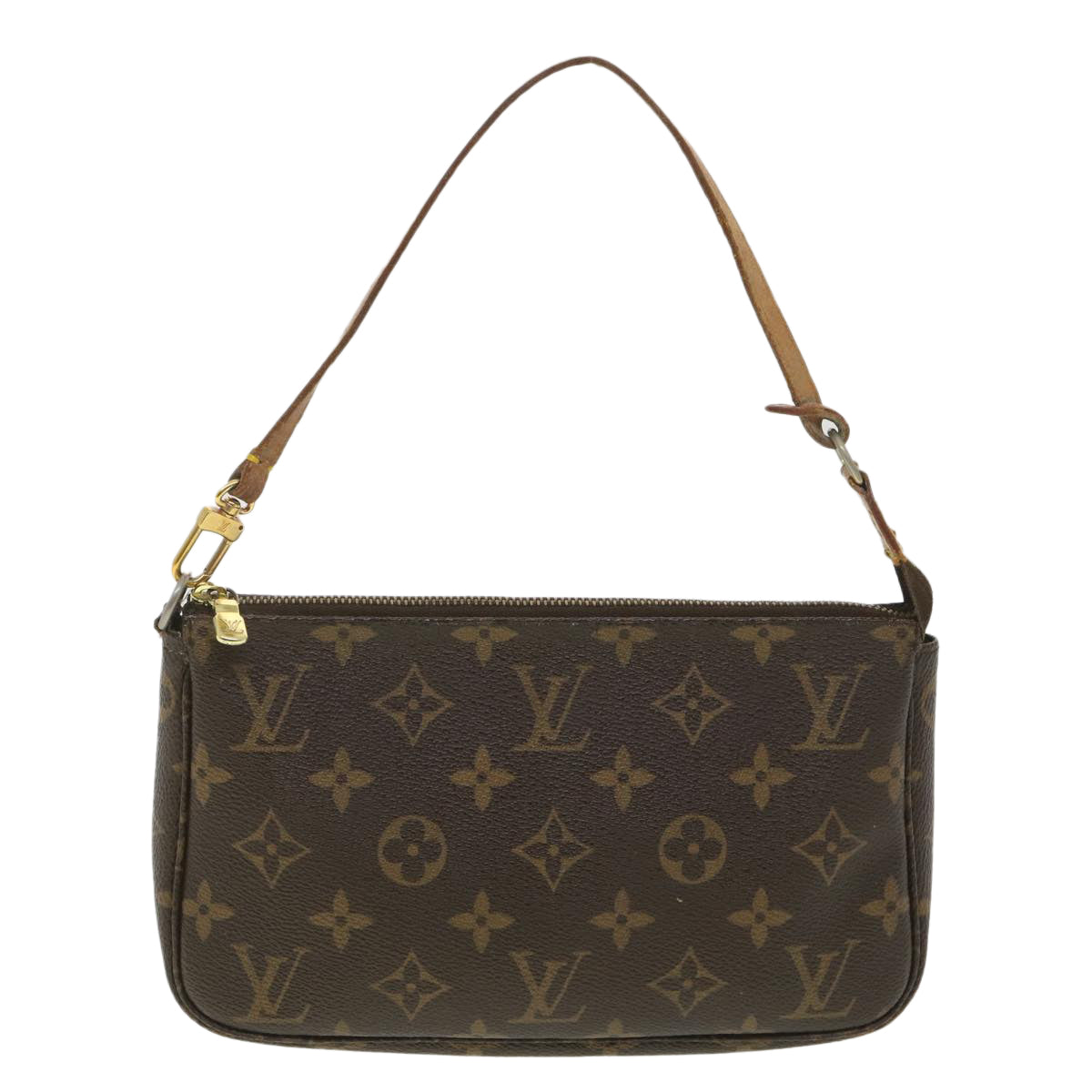 LOUIS VUITTON Monogram Pochette Accessoires Pouch M51980 LV Auth 38202