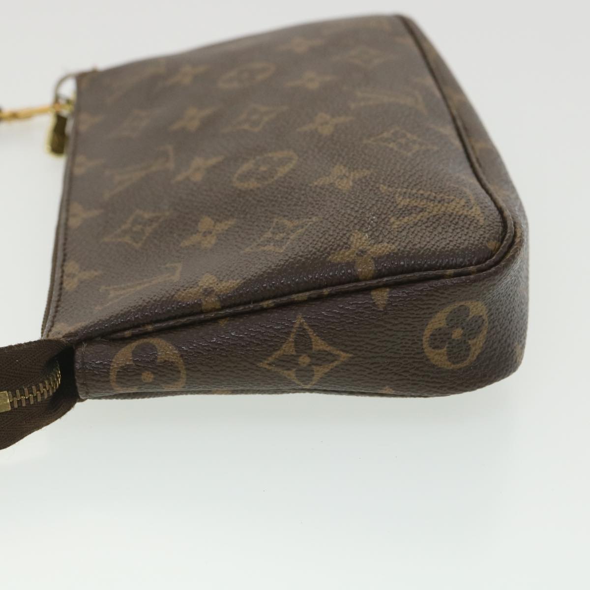 LOUIS VUITTON Monogram Pochette Accessoires Pouch M51980 LV Auth 38202