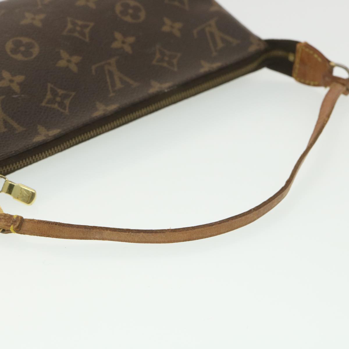 LOUIS VUITTON Monogram Pochette Accessoires Pouch M51980 LV Auth 38202