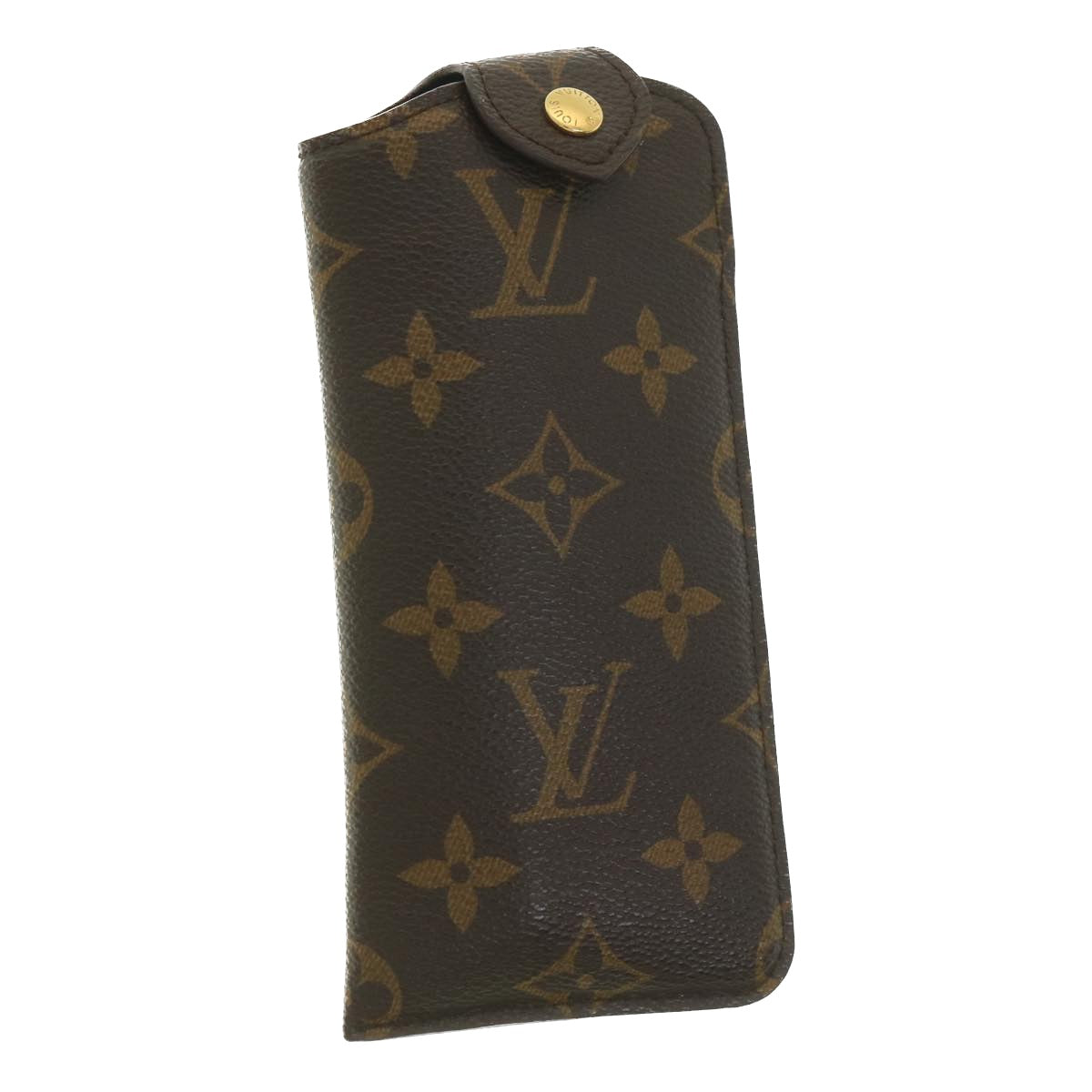 LOUIS VUITTON Monogram Etui Lunette PM Glasses Case M66545 LV Auth 38204