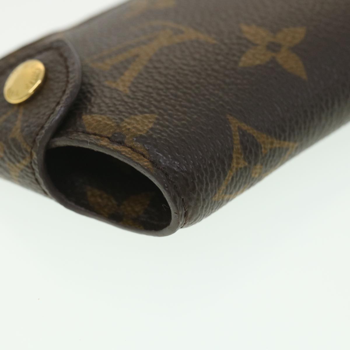 LOUIS VUITTON Monogram Etui Lunette PM Glasses Case M66545 LV Auth 38204