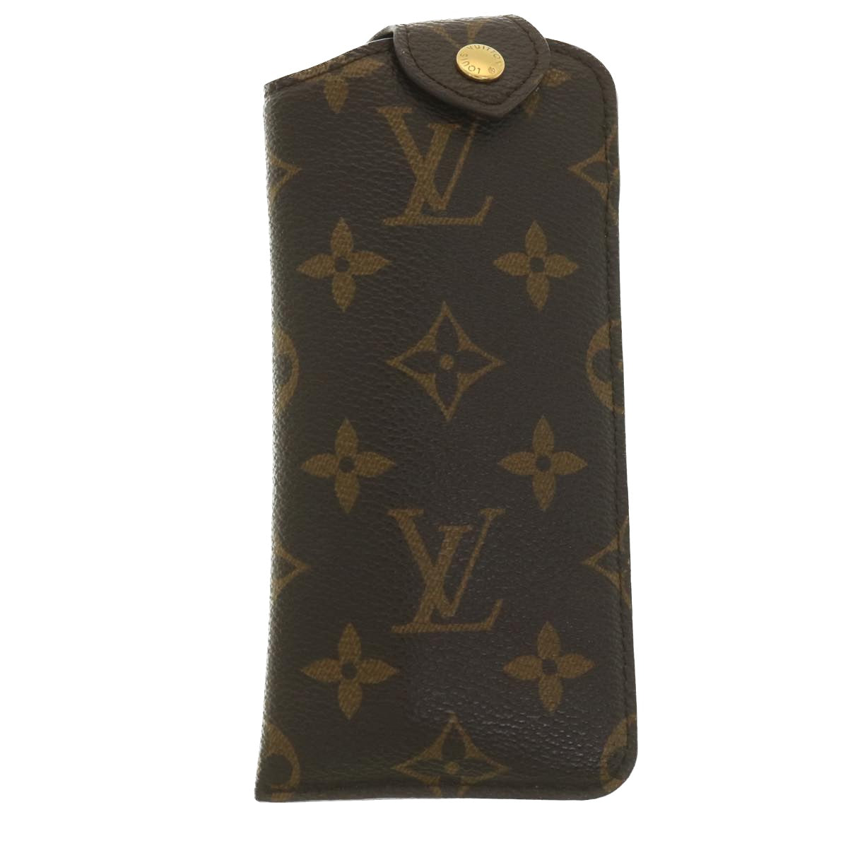 LOUIS VUITTON Monogram Etui Lunette PM Glasses Case M66545 LV Auth 38204