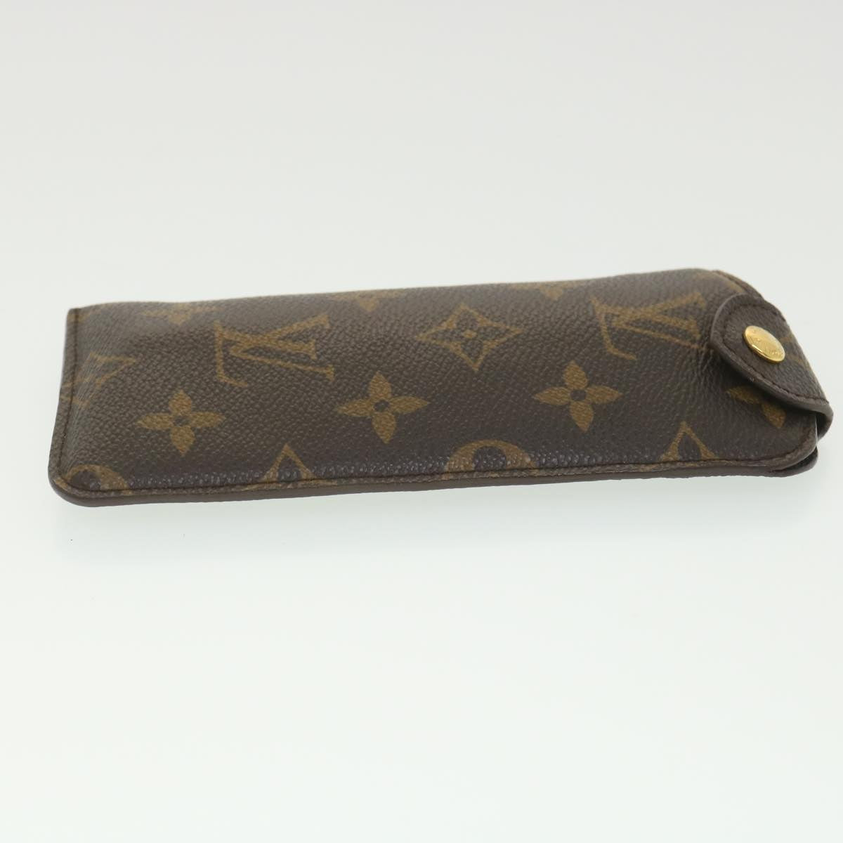 LOUIS VUITTON Monogram Etui Lunette PM Glasses Case M66545 LV Auth 38204