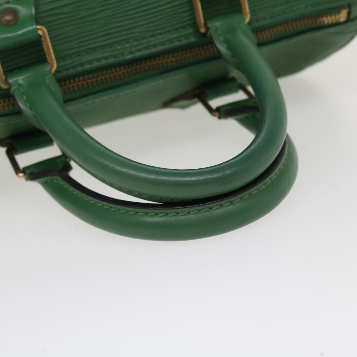 LOUIS VUITTON Epi Speedy 25 Hand Bag Borneo Green M43014 LV Auth 38211