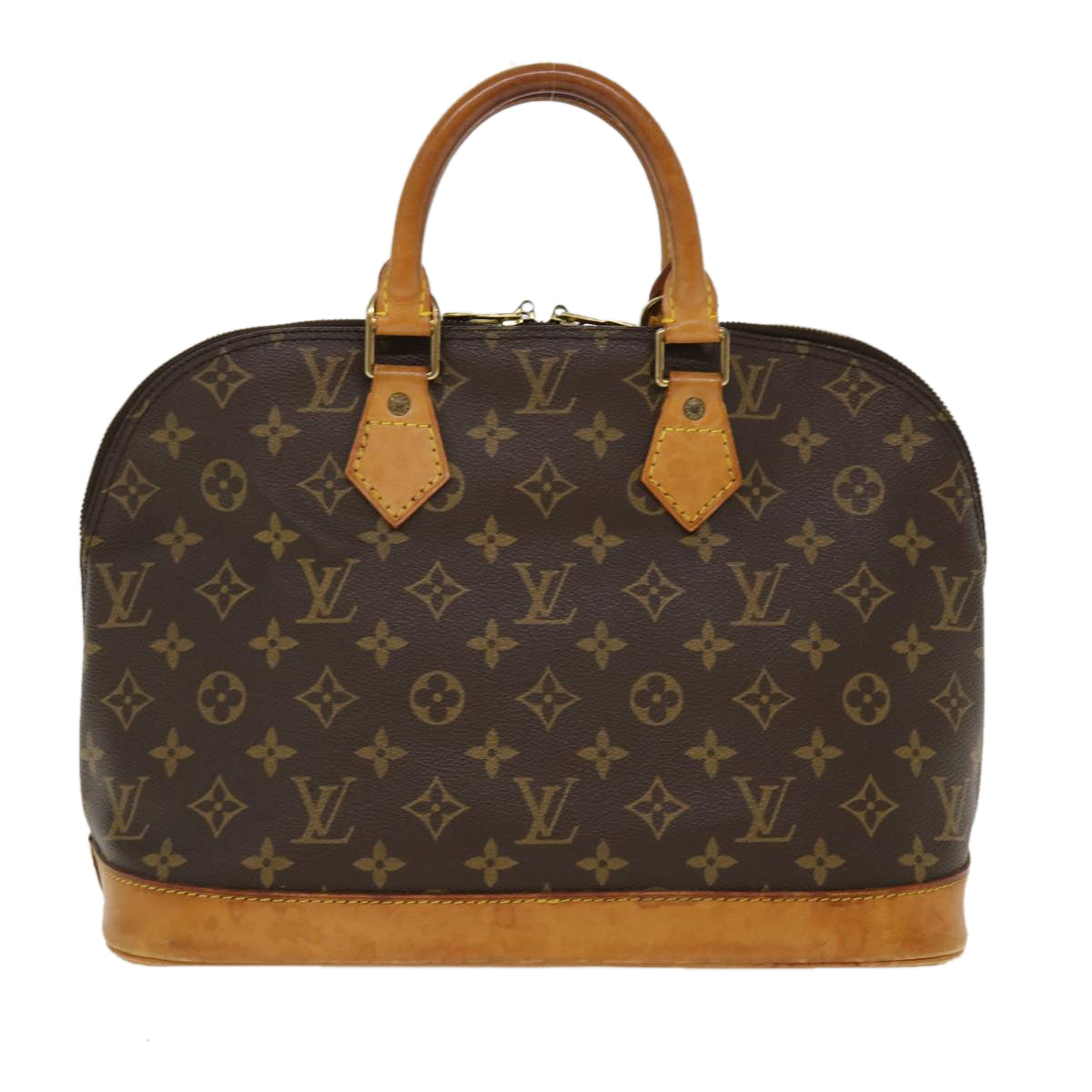 LOUIS VUITTON Monogram Alma Hand Bag M51130 LV Auth 38219