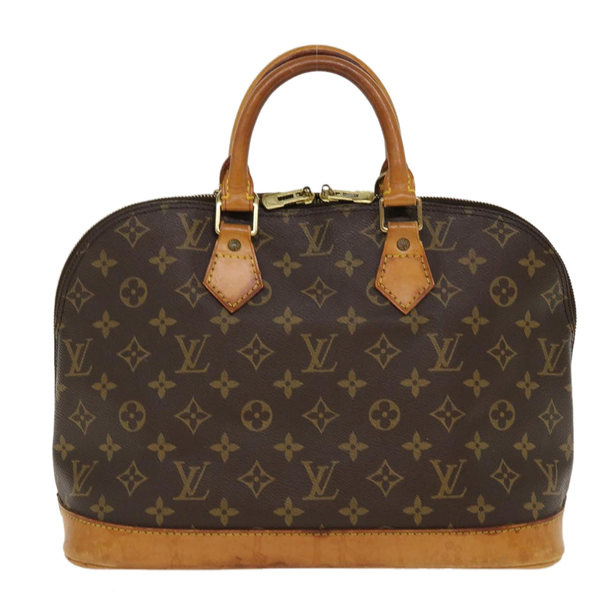 LOUIS VUITTON Monogram Alma Hand Bag M51130 LV Auth 38219