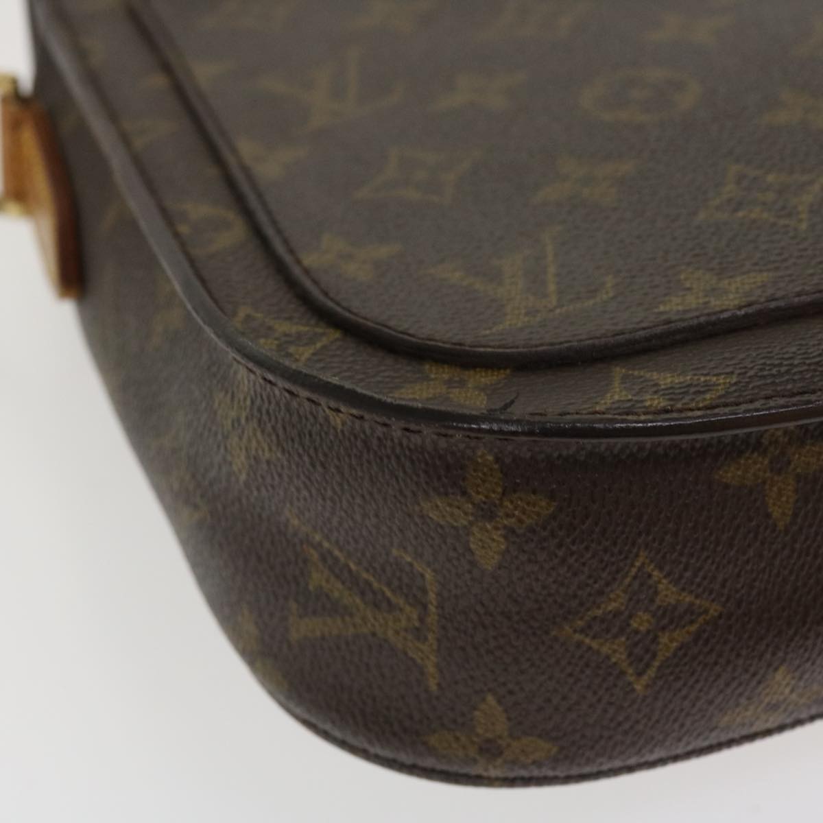 LOUIS VUITTON Monogram Saint Cloud GM Shoulder Bag M51242 LV Auth 38227