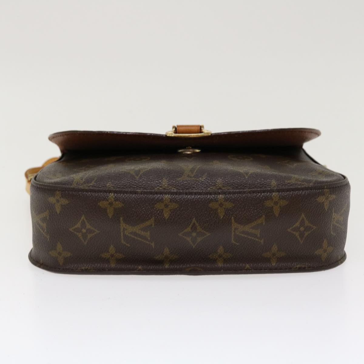 LOUIS VUITTON Monogram Saint Cloud GM Shoulder Bag M51242 LV Auth 38227