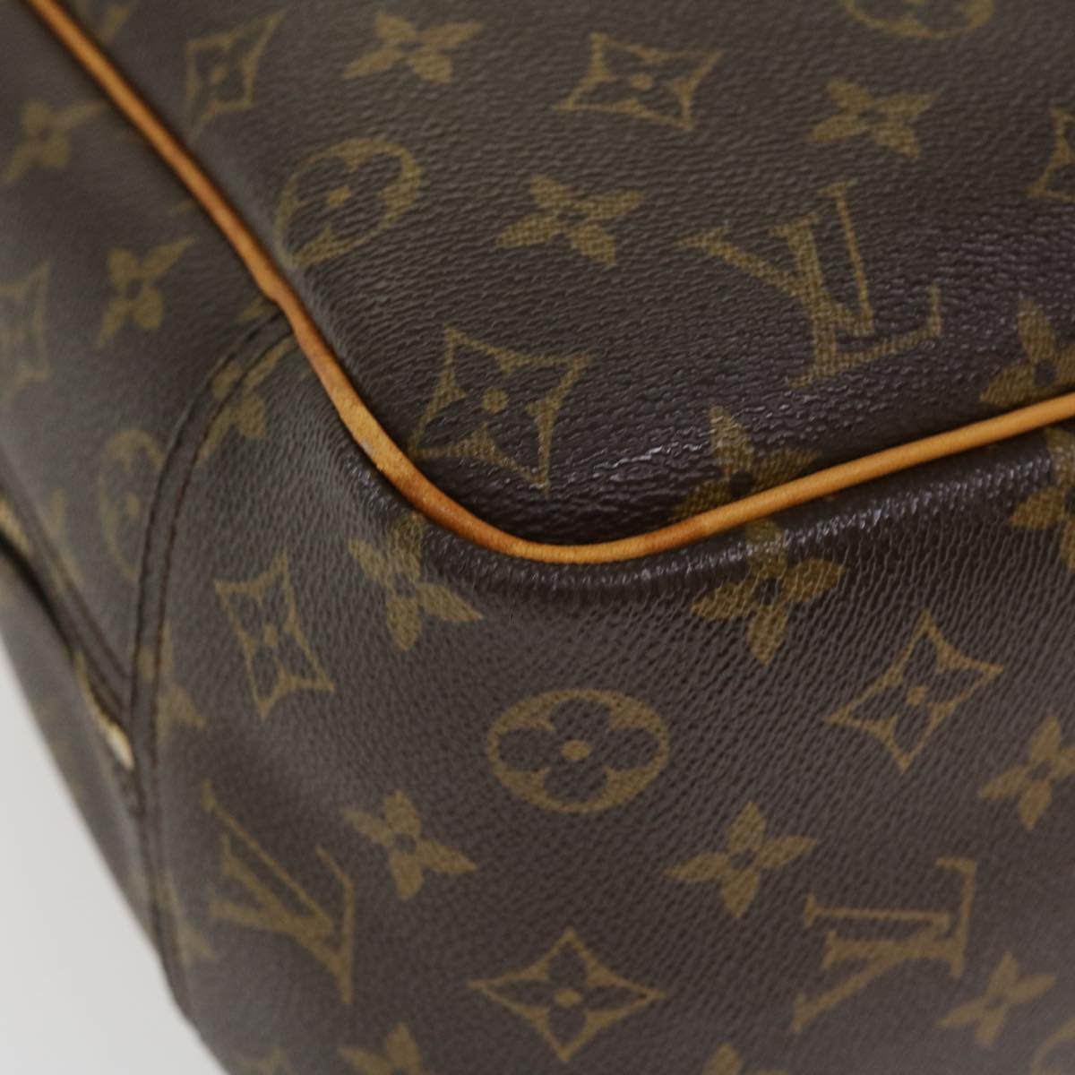 LOUIS VUITTON Monogram Deauville Hand Bag M47270 LV Auth 38240