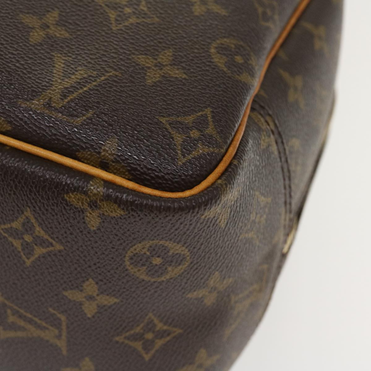 LOUIS VUITTON Monogram Deauville Hand Bag M47270 LV Auth 38240