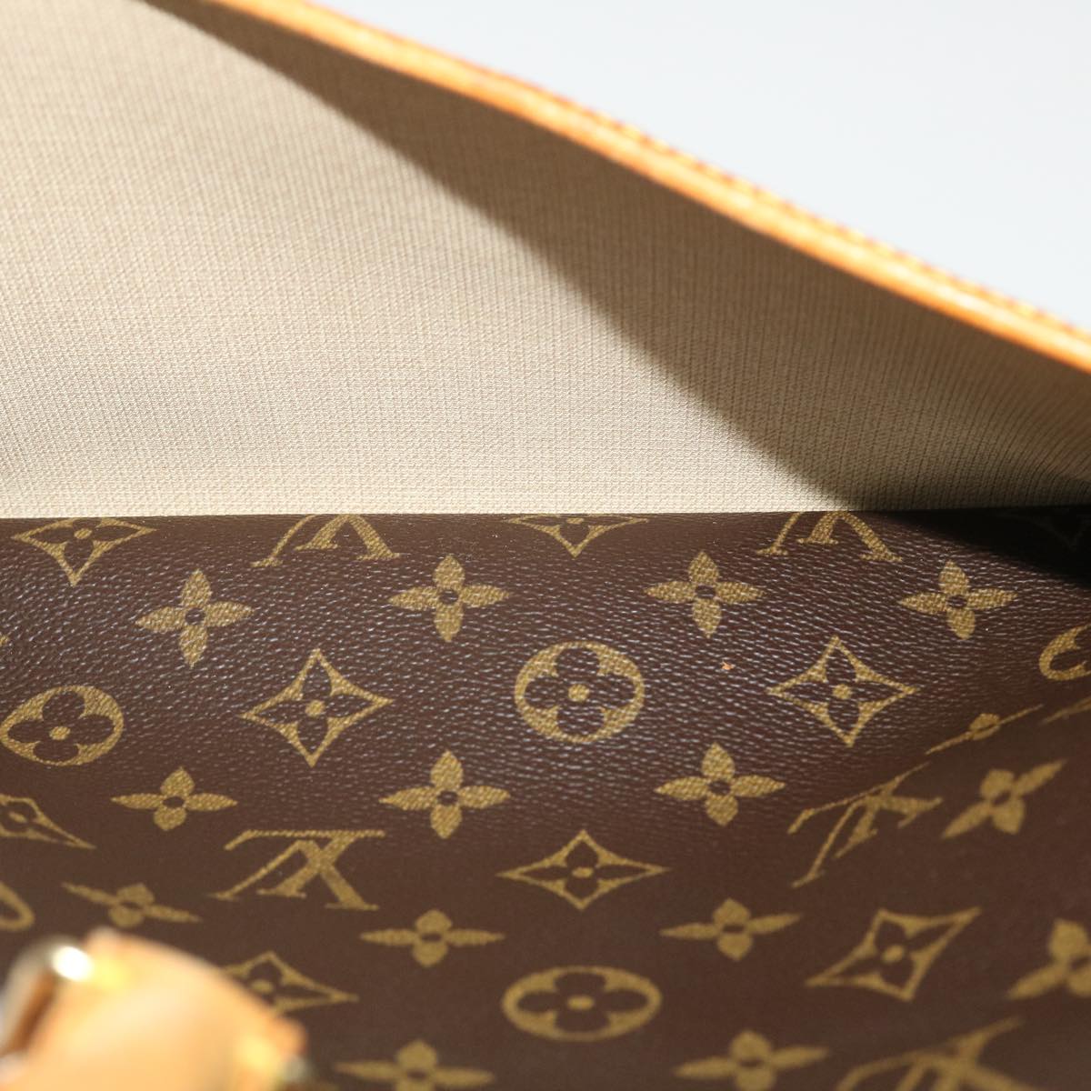 LOUIS VUITTON Monogram Deauville Hand Bag M47270 LV Auth 38240