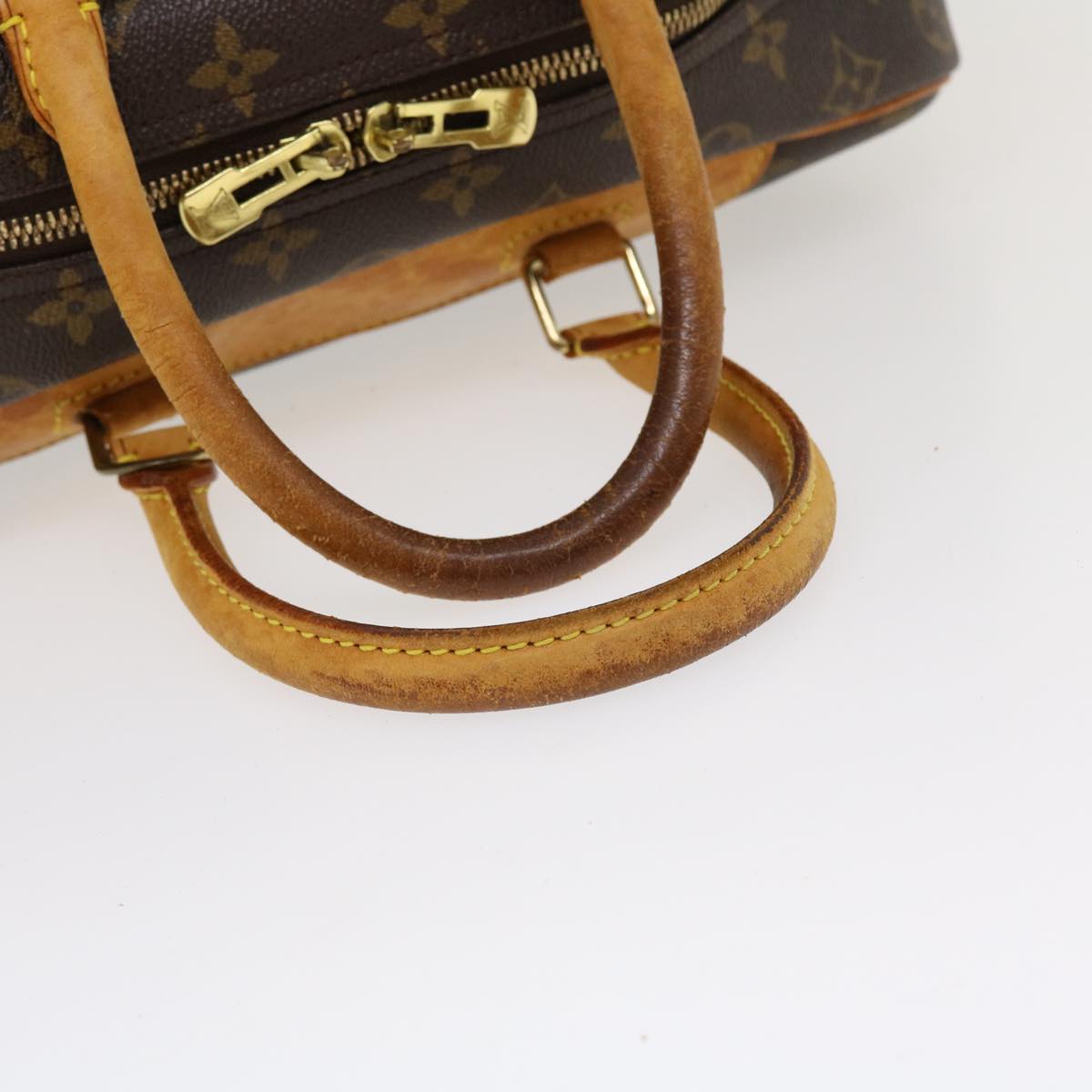 LOUIS VUITTON Monogram Deauville Hand Bag M47270 LV Auth 38240