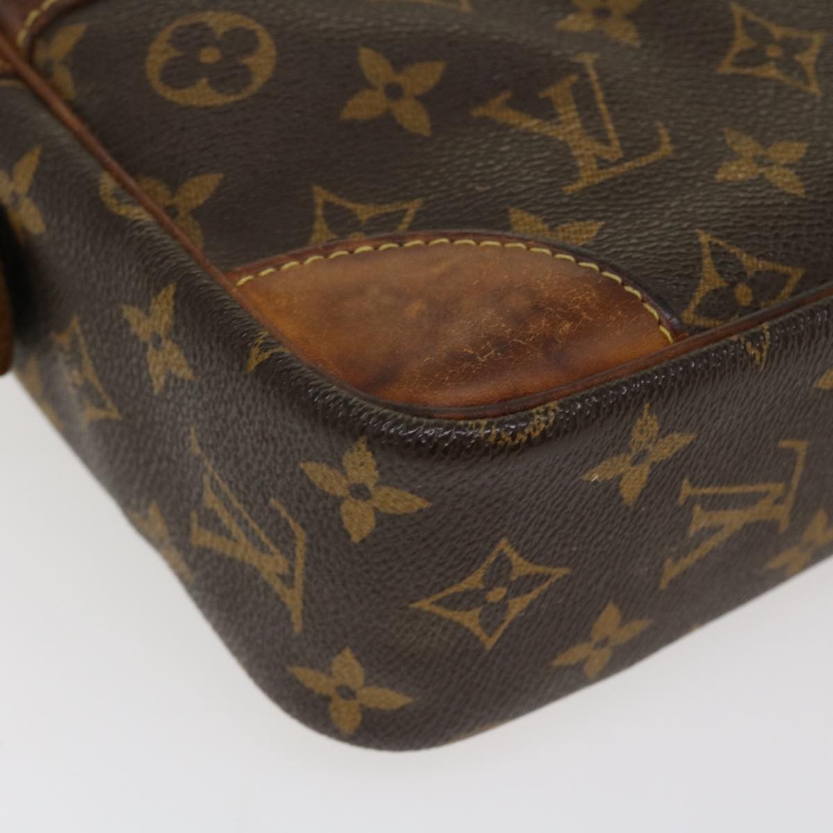 LOUIS VUITTON Monogram Compiegne 28 Clutch Bag M51845 LV Auth 38246