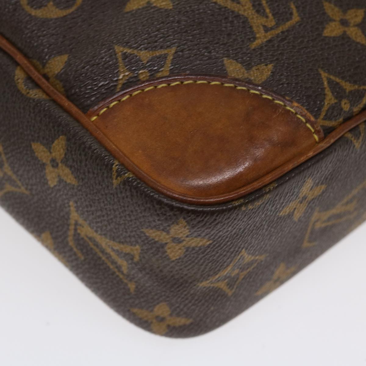 LOUIS VUITTON Monogram Compiegne 28 Clutch Bag M51845 LV Auth 38246