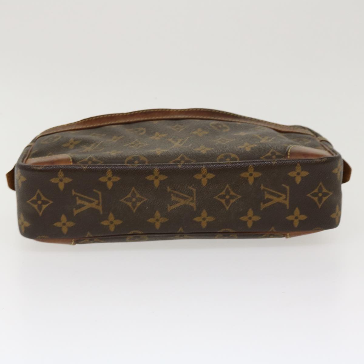 LOUIS VUITTON Monogram Compiegne 28 Clutch Bag M51845 LV Auth 38246