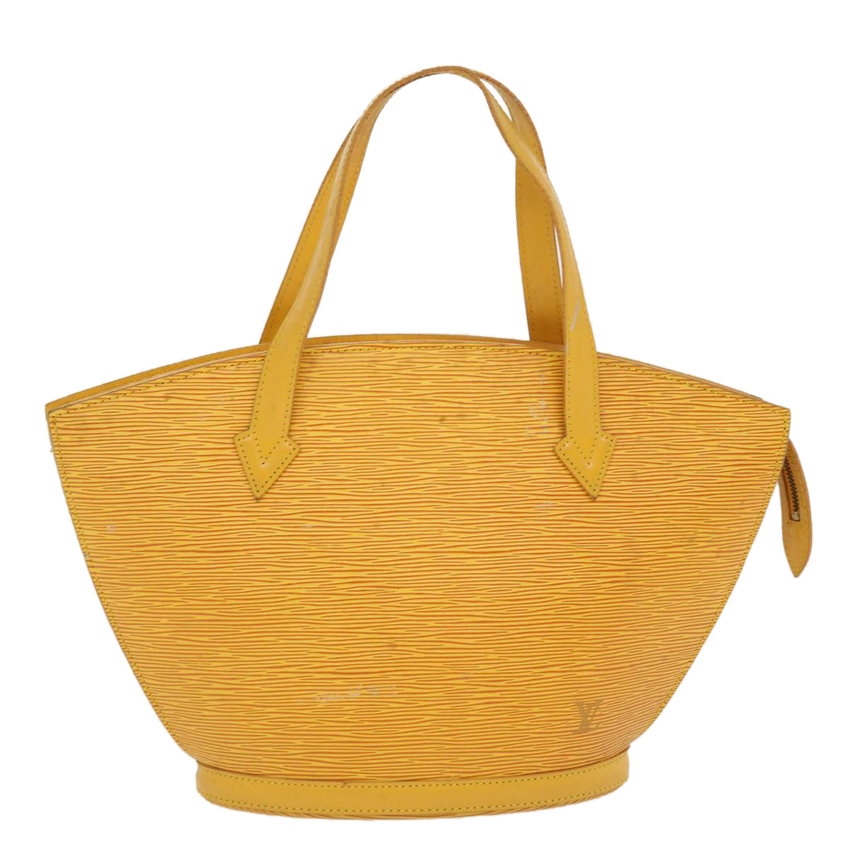 LOUIS VUITTON Epi Saint Jacques Hand Bag Yellow M52279 LV Auth 38253