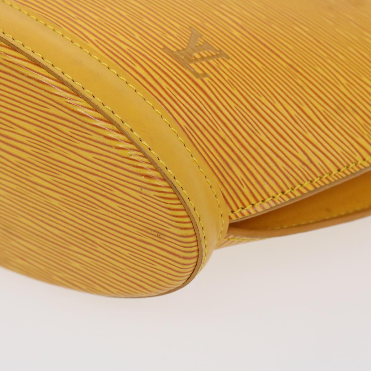 LOUIS VUITTON Epi Saint Jacques Hand Bag Yellow M52279 LV Auth 38253