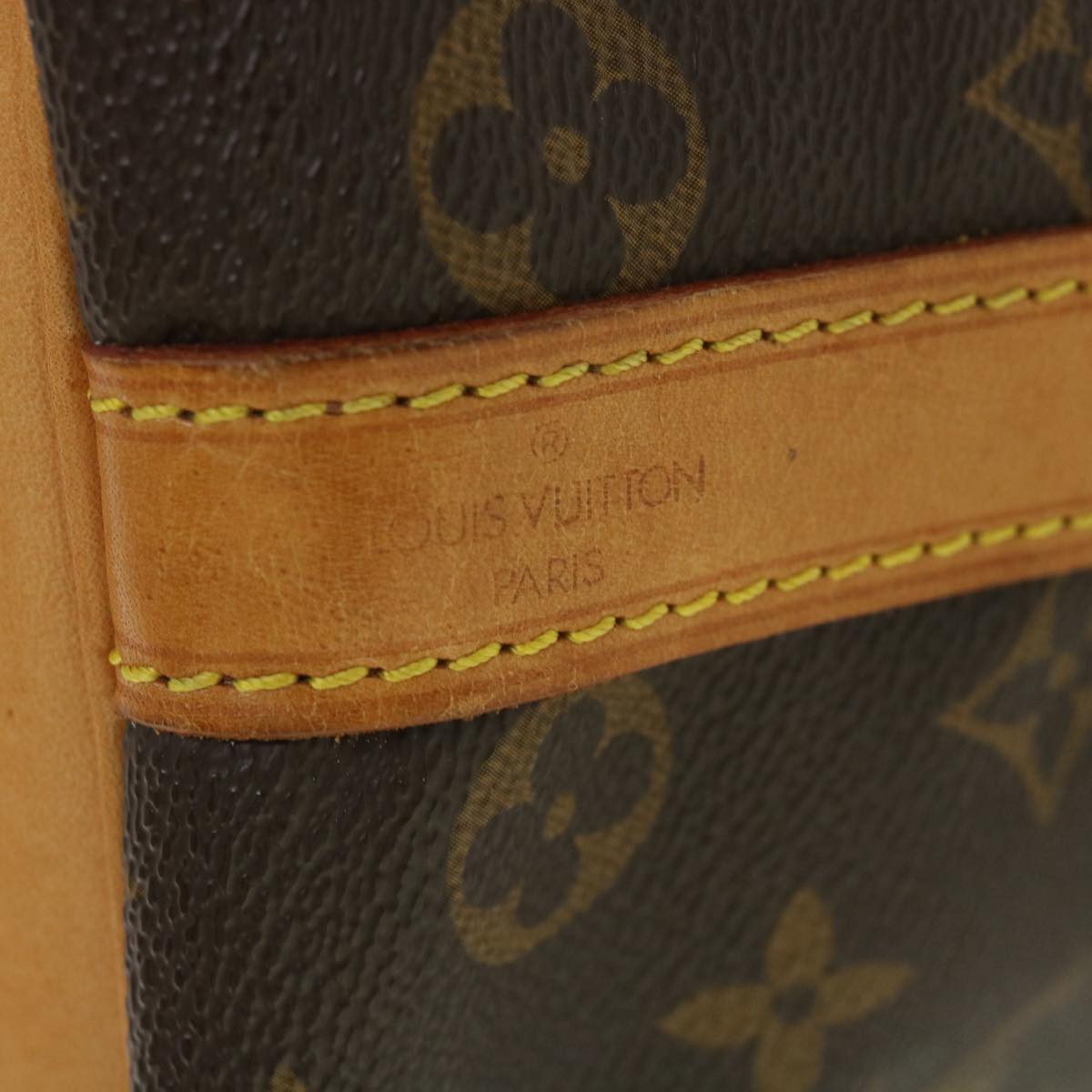 LOUIS VUITTON Monogram Petit Noe Shoulder Bag M42226 LV Auth 38271