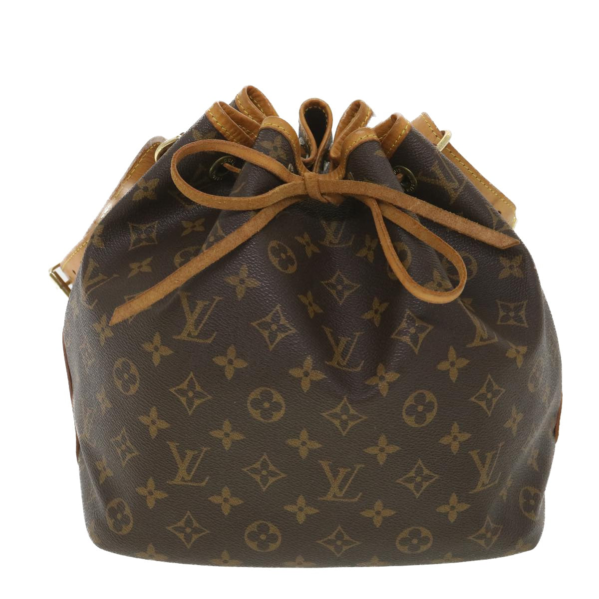 LOUIS VUITTON Monogram Petit Noe Shoulder Bag M42226 LV Auth 38271