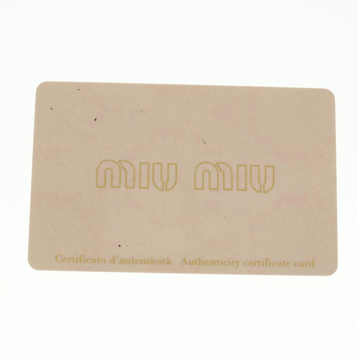 Miu Miu Hand Bag Leather Pink Auth 38334