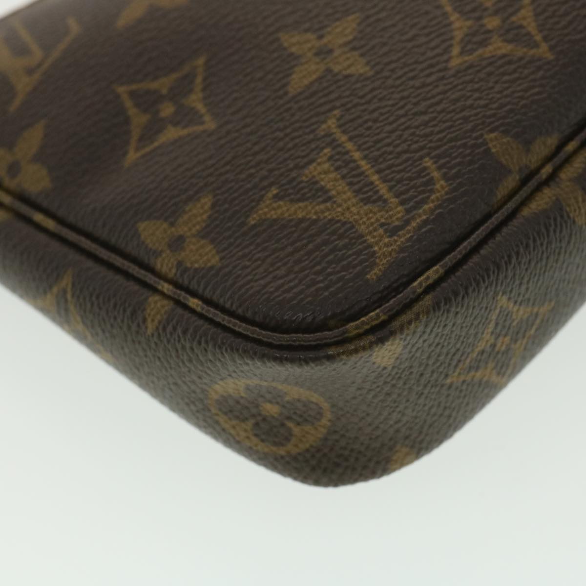 LOUIS VUITTON Monogram Pochette Accessoires Pouch M51980 LV Auth 38335