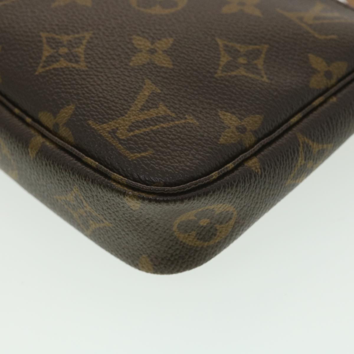 LOUIS VUITTON Monogram Pochette Accessoires Pouch M51980 LV Auth 38335