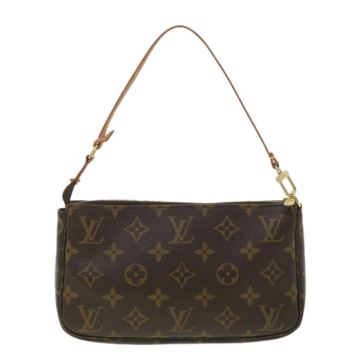 LOUIS VUITTON Monogram Pochette Accessoires Pouch M51980 LV Auth 38335