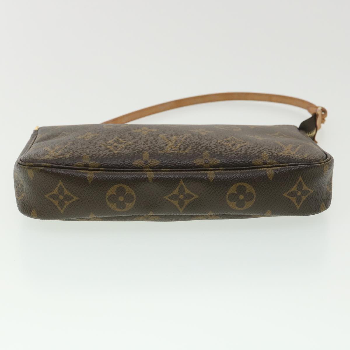 LOUIS VUITTON Monogram Pochette Accessoires Pouch M51980 LV Auth 38335