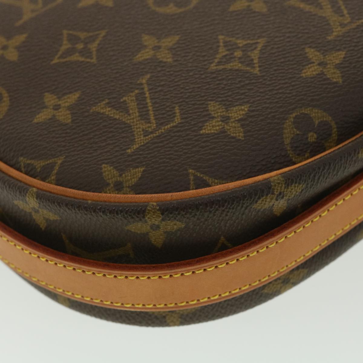 LOUIS VUITTON Monogram Jeune Fille GM Shoulder Bag M51225 LV Auth 38336