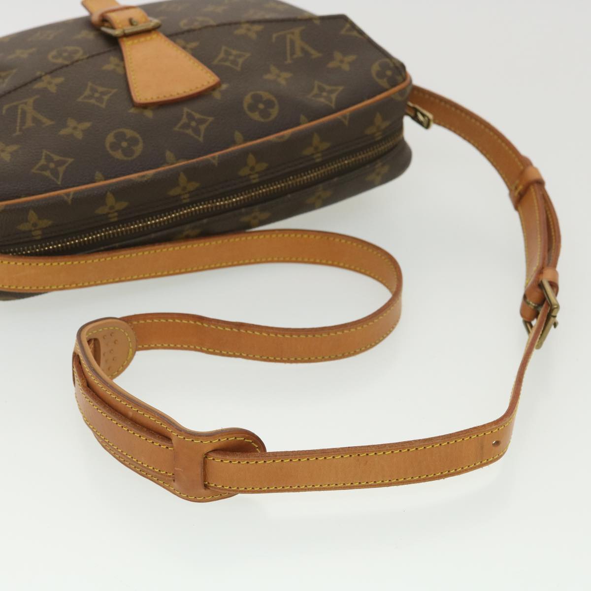 LOUIS VUITTON Monogram Jeune Fille GM Shoulder Bag M51225 LV Auth 38336