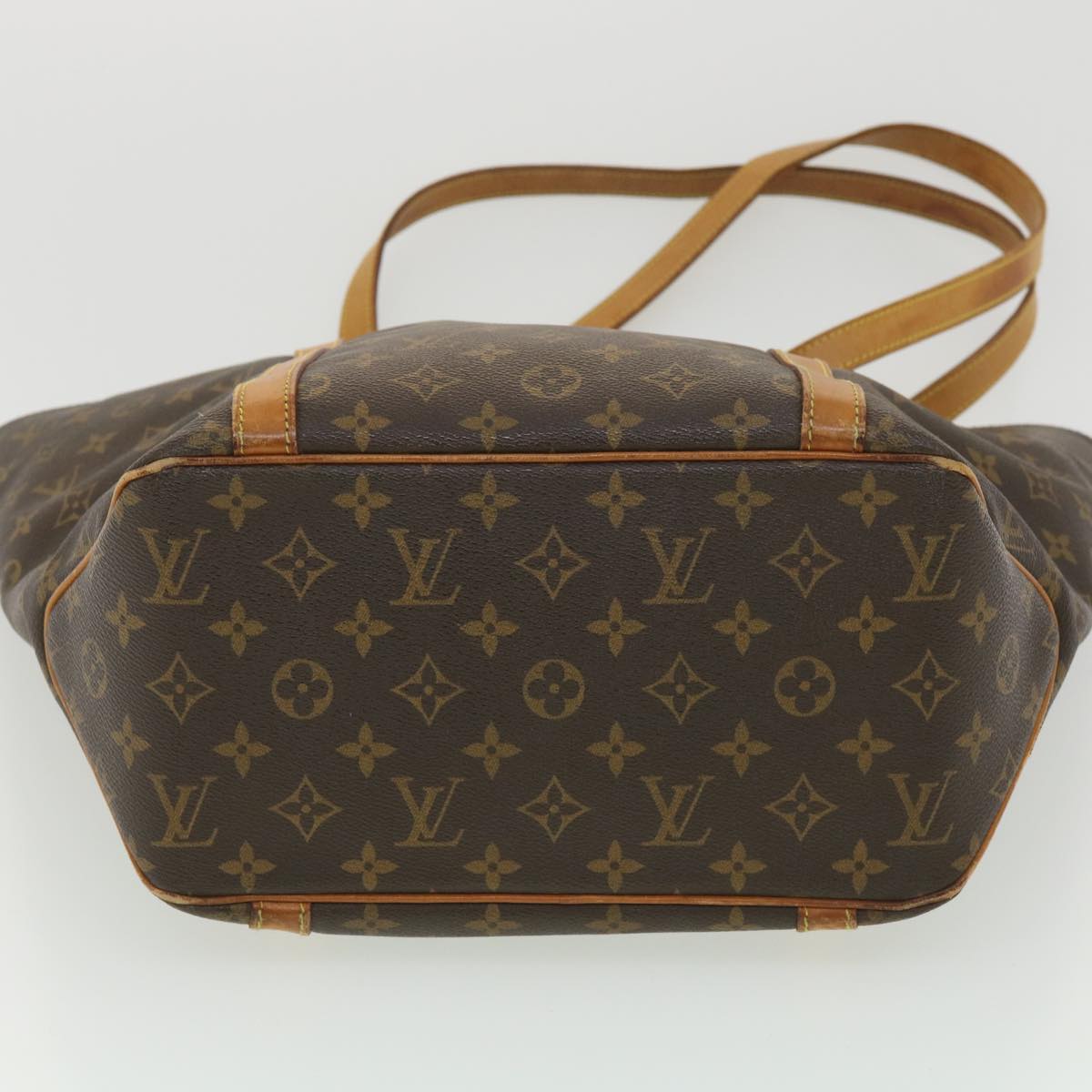 LOUIS VUITTON Monogram Sac Shopping Tote Bag M51108 LV Auth 38337