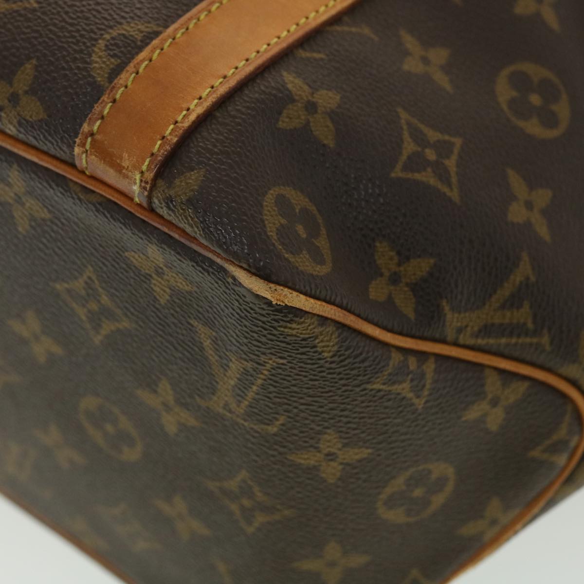 LOUIS VUITTON Monogram Sac Shopping Tote Bag M51108 LV Auth 38337