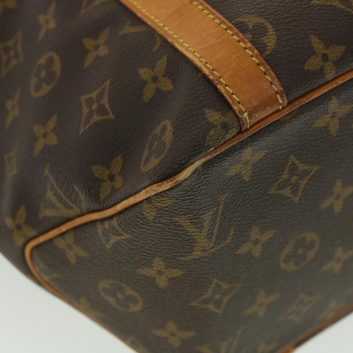 LOUIS VUITTON Monogram Sac Shopping Tote Bag M51108 LV Auth 38337