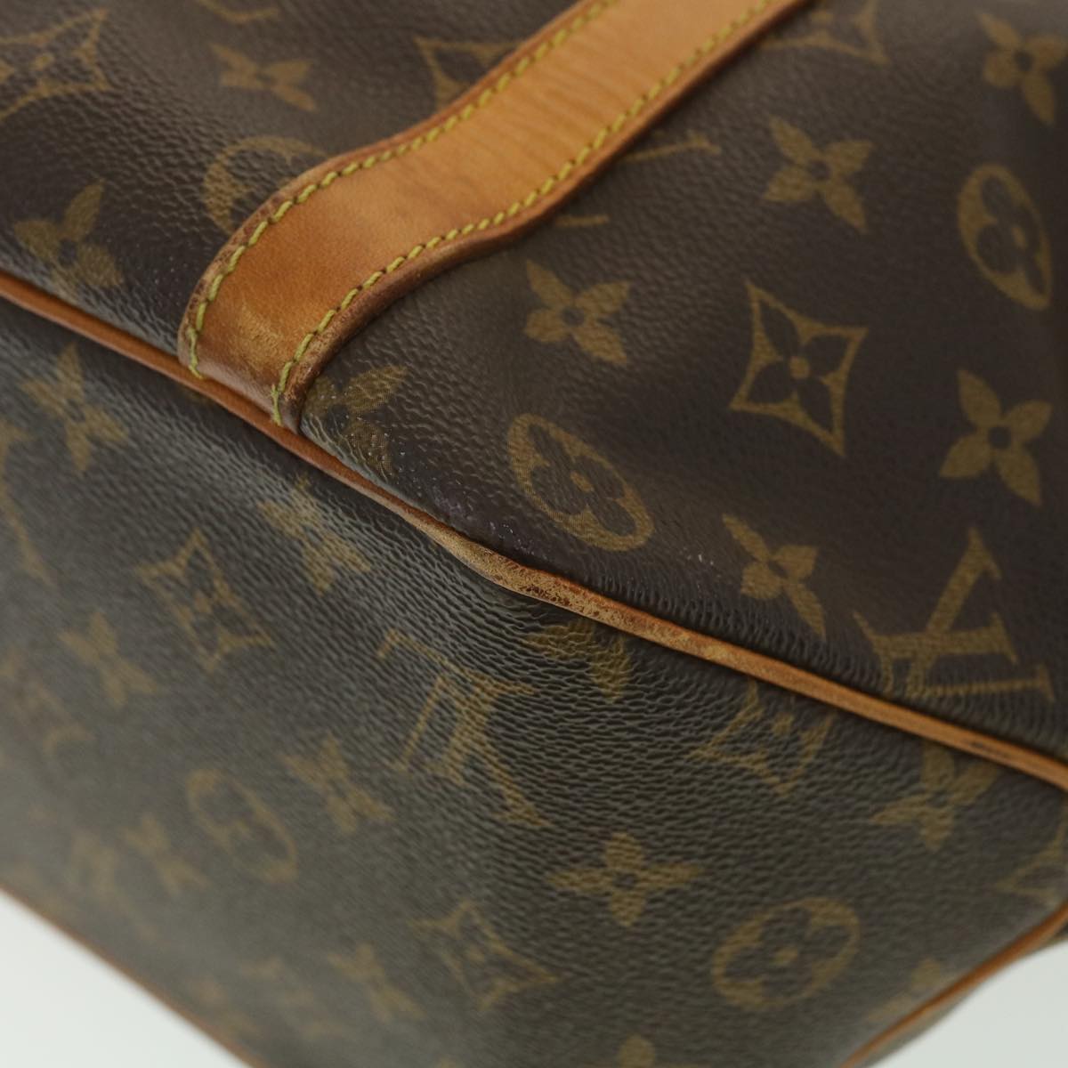 LOUIS VUITTON Monogram Sac Shopping Tote Bag M51108 LV Auth 38337