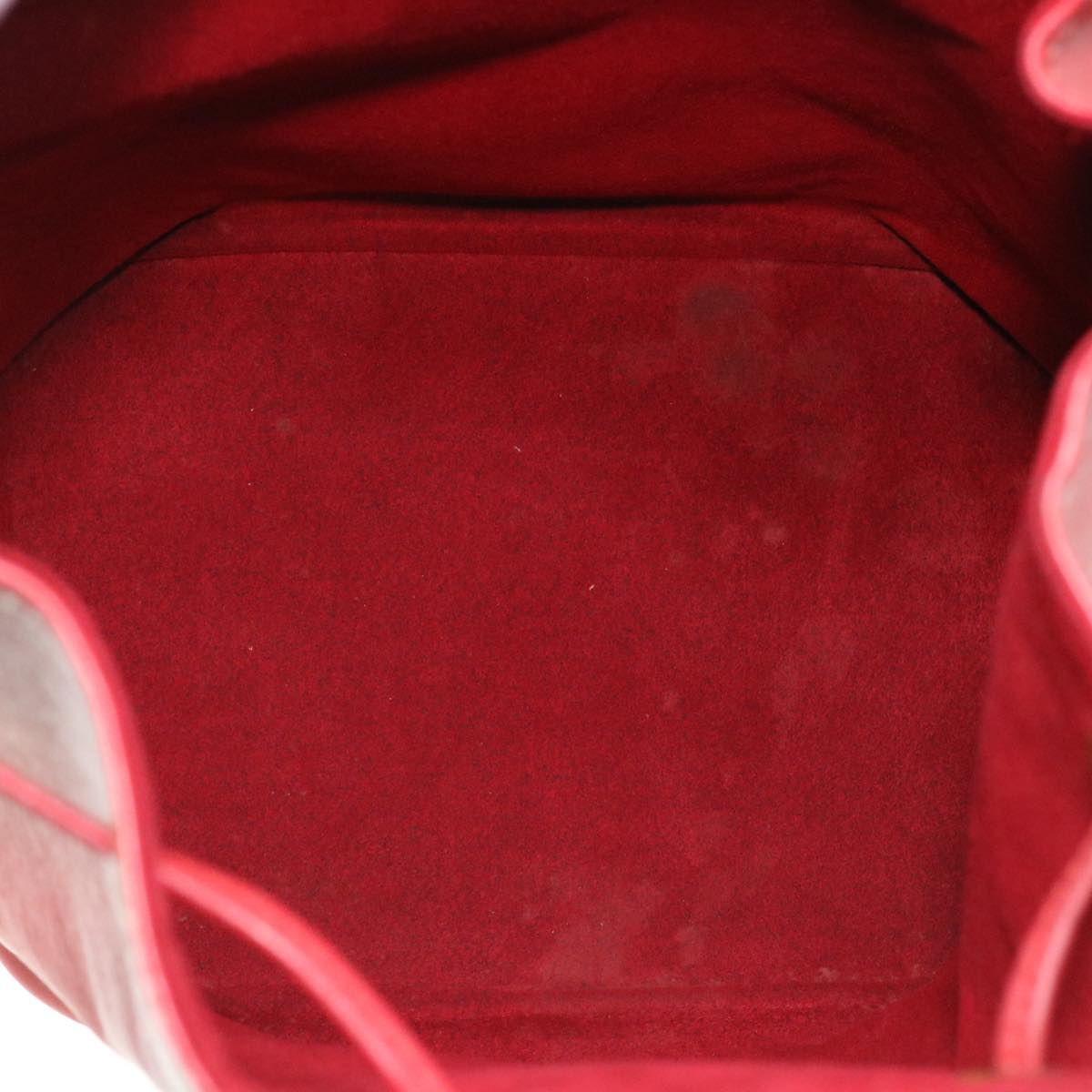 LOUIS VUITTON Epi Noe Shoulder Bag Red M44007 LV Auth 38339