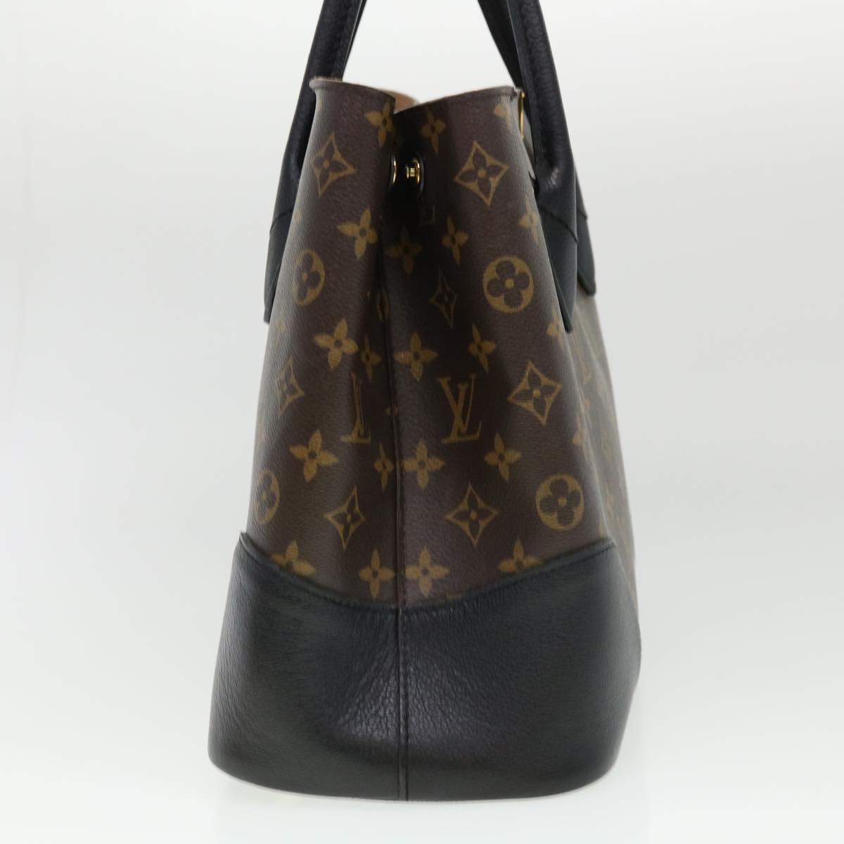 LOUIS VUITTON Monogram Flandrin Tote Bag Black M41595 LV Auth 38344