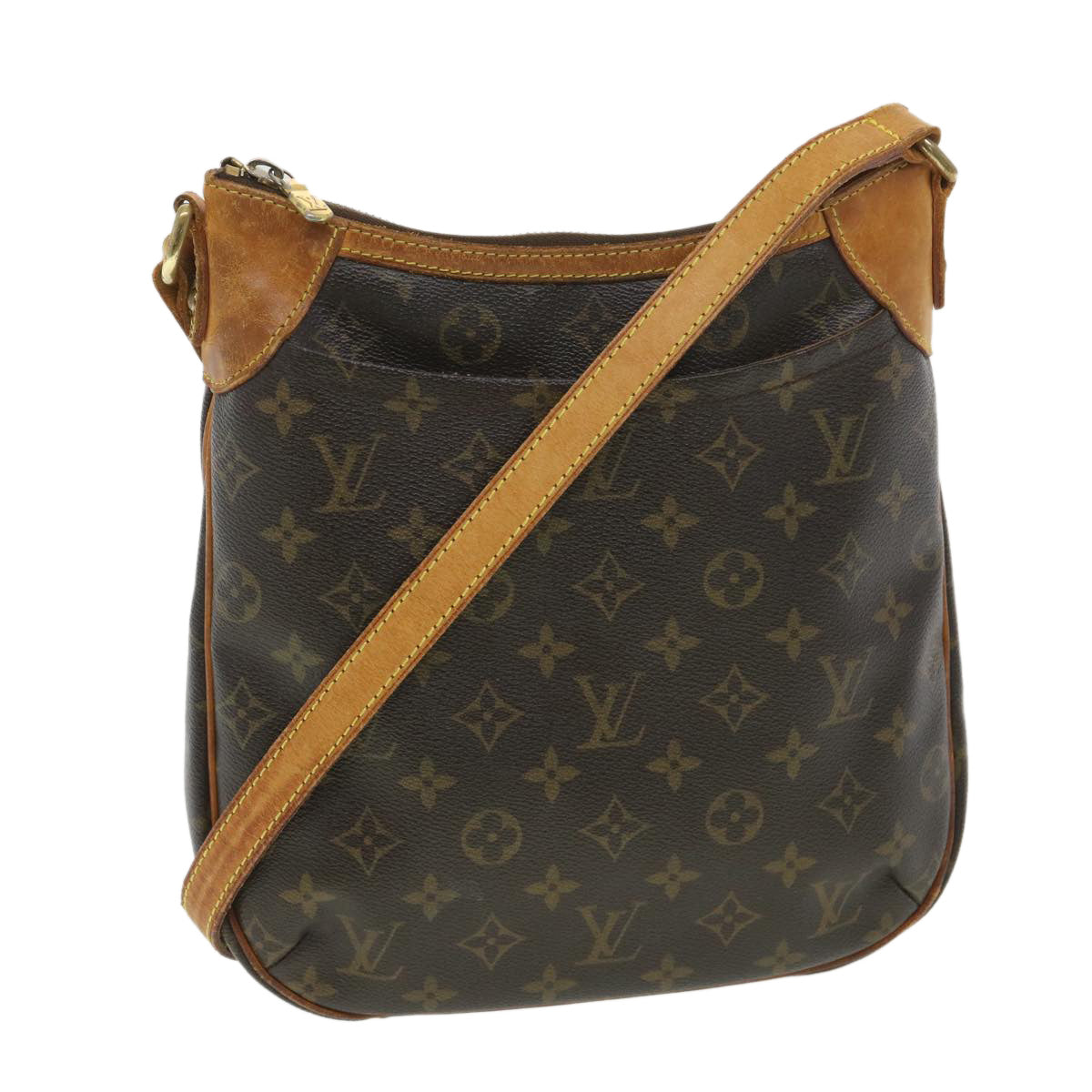 LOUIS VUITTON Monogram Odeon PM Shoulder Bag M56390 LV Auth 38347