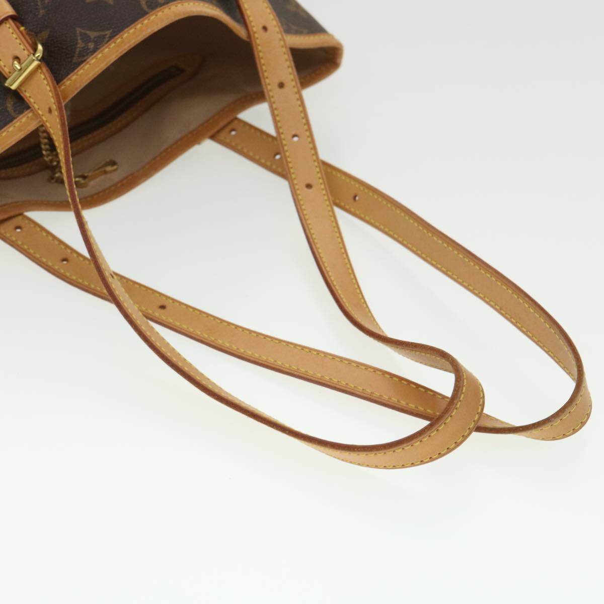 LOUIS VUITTON Monogram Bucket GM Shoulder Bag M42236 LV Auth 38360