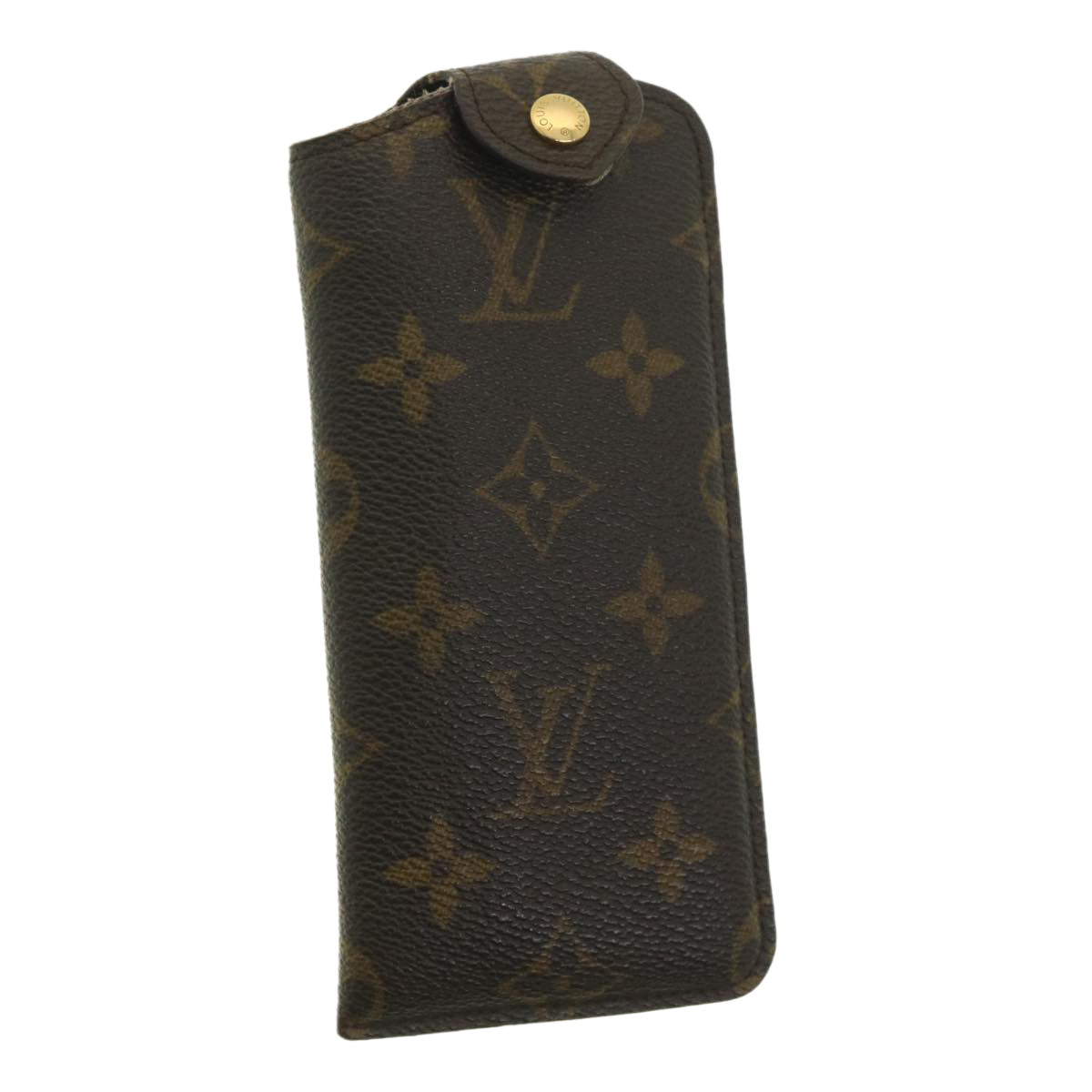 LOUIS VUITTON Monogram Etui Lunette PM Glasses Case M66545 LV Auth 38361