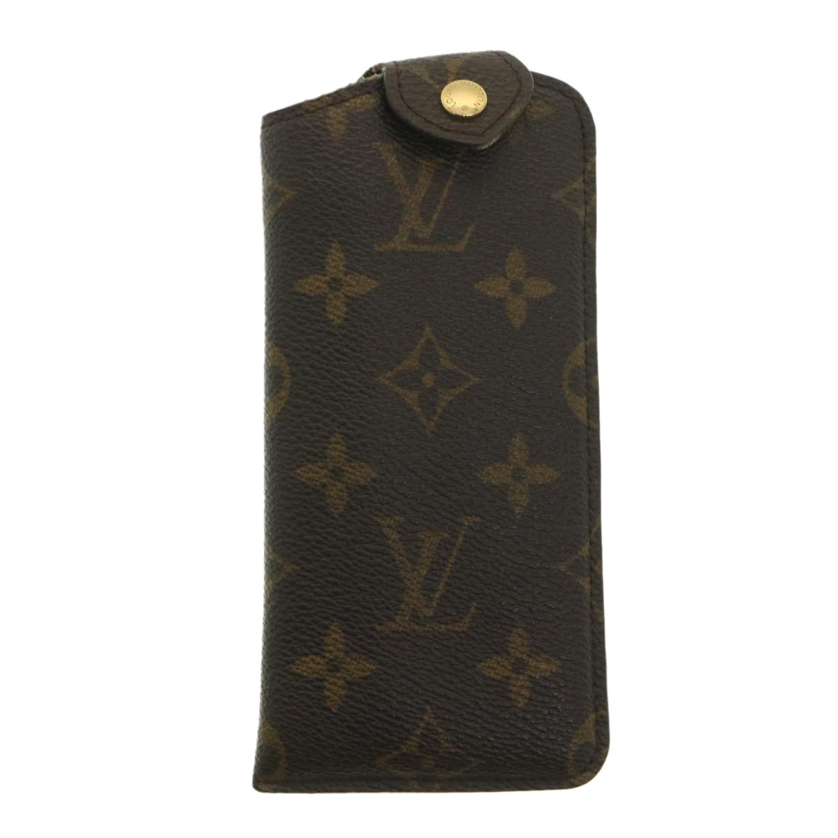 LOUIS VUITTON Monogram Etui Lunette PM Glasses Case M66545 LV Auth 38361