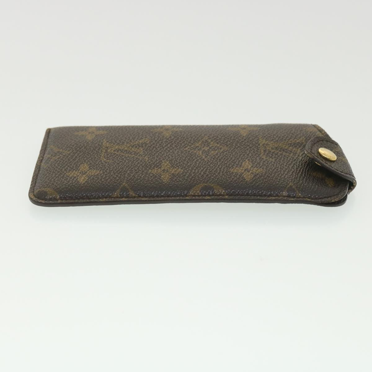 LOUIS VUITTON Monogram Etui Lunette PM Glasses Case M66545 LV Auth 38361