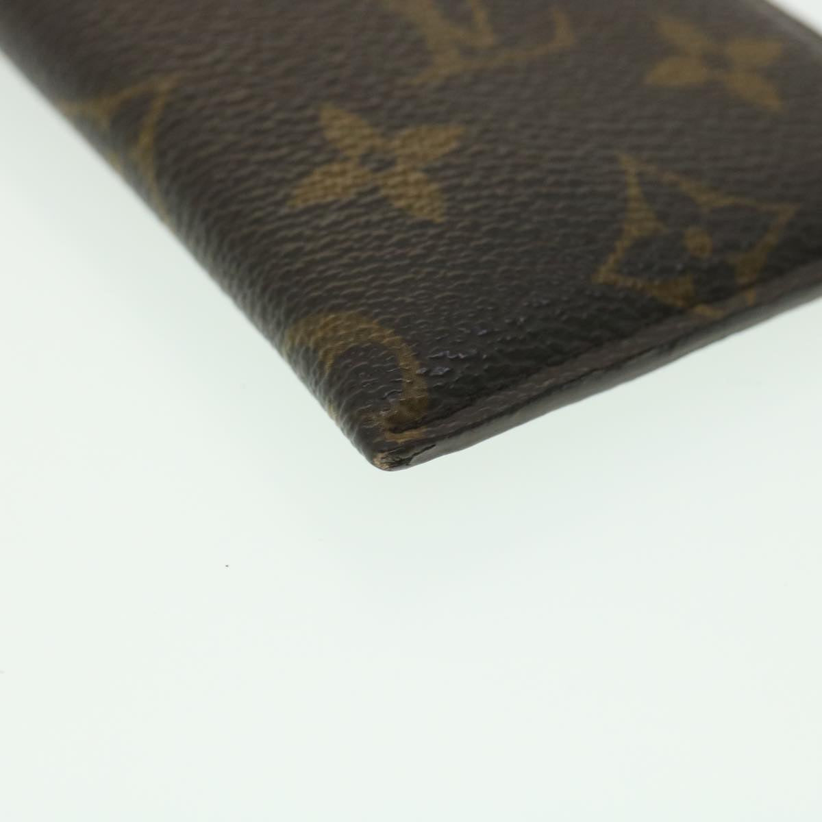 LOUIS VUITTON Monogram Etui Lunette PM Glasses Case M66545 LV Auth 38361