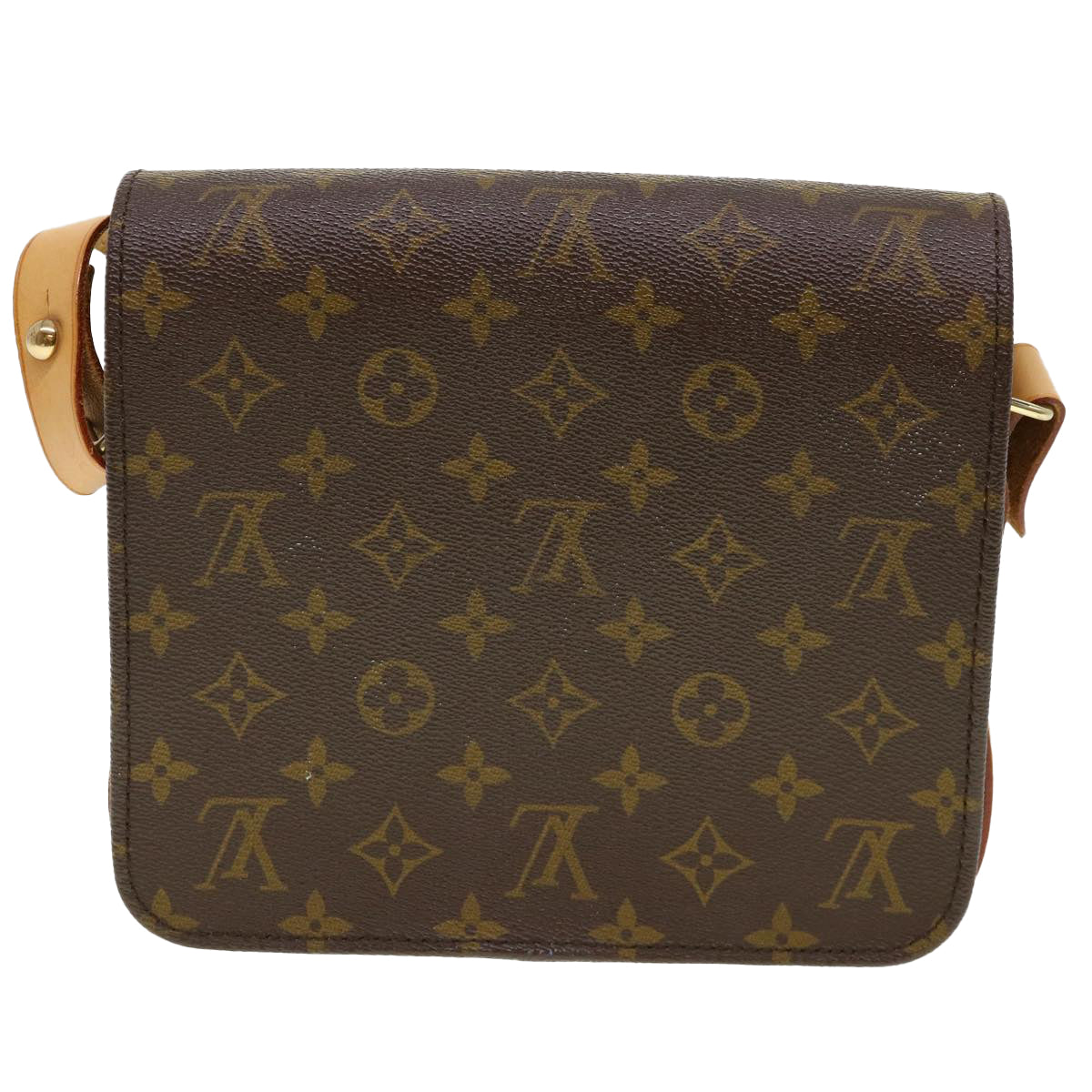 LOUIS VUITTON Monogram Cartouchiere MM Shoulder Bag M51253 LV Auth 38369 - 0