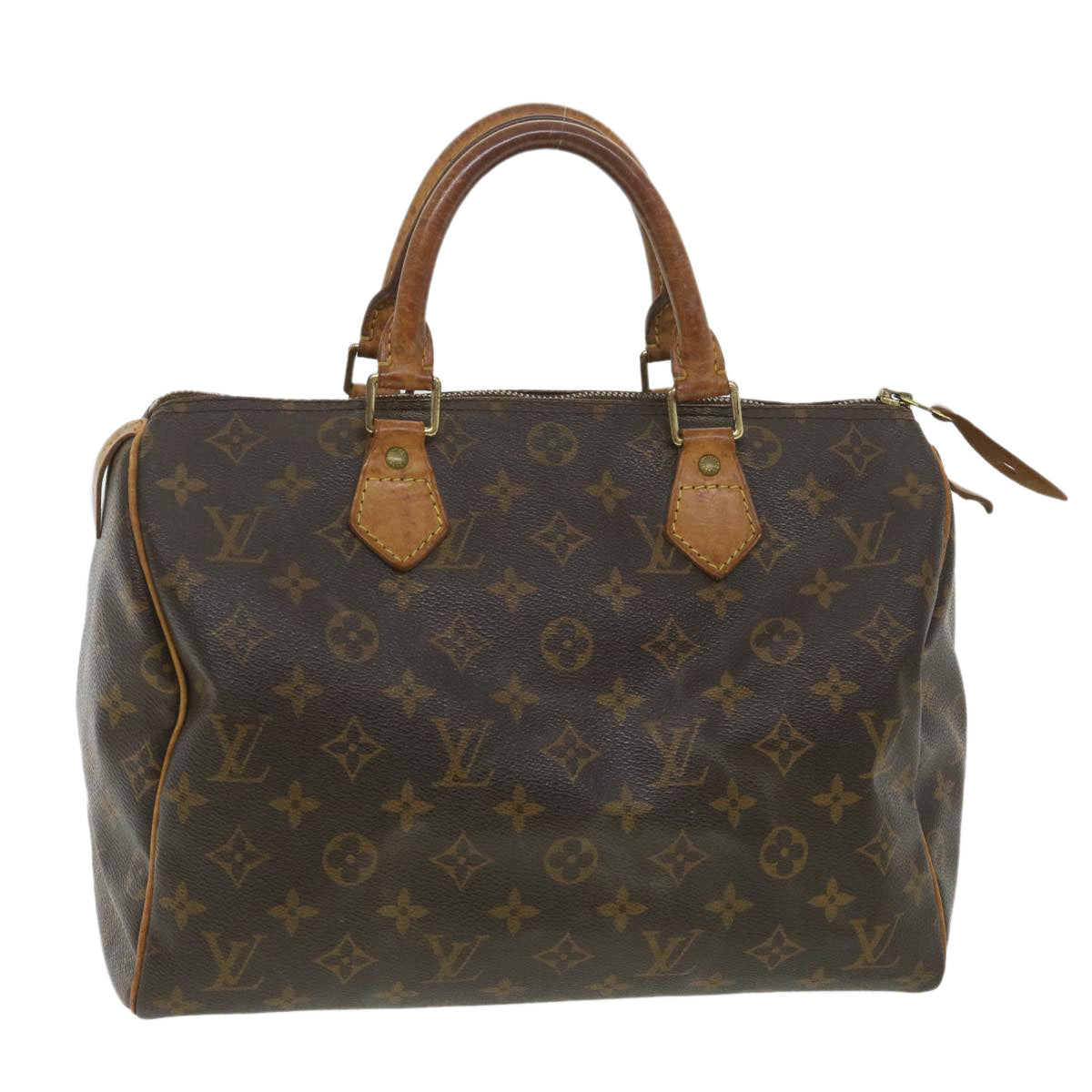 LOUIS VUITTON Monogram Speedy 30 Hand Bag M41526 LV Auth 38370