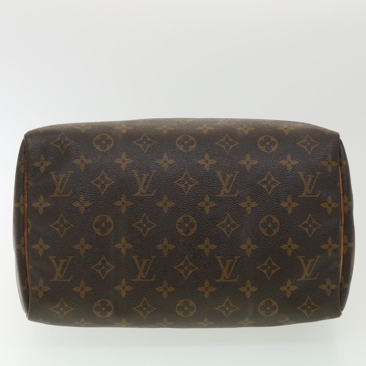 LOUIS VUITTON Monogram Speedy 30 Hand Bag M41526 LV Auth 38370