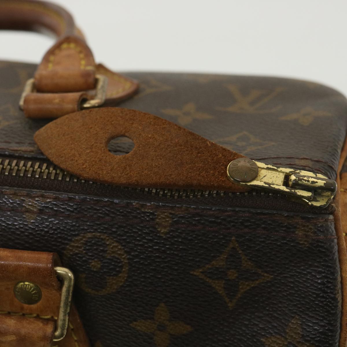 LOUIS VUITTON Monogram Speedy 30 Hand Bag M41526 LV Auth 38370