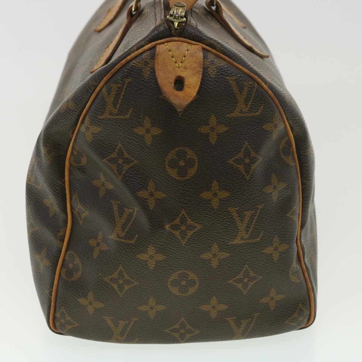 LOUIS VUITTON Monogram Speedy 30 Hand Bag M41526 LV Auth 38370