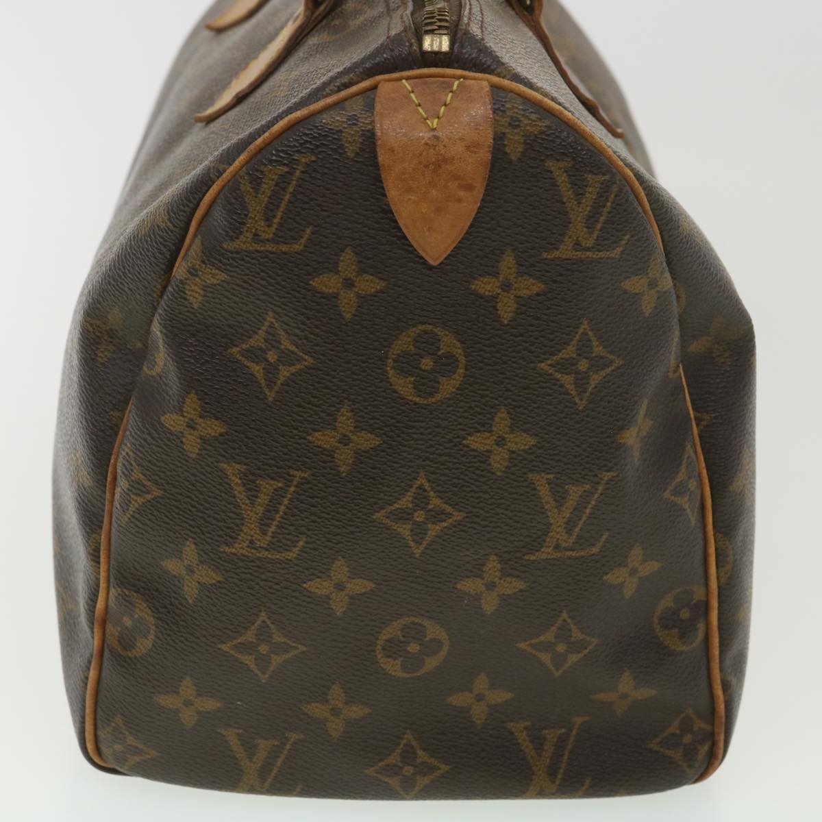 LOUIS VUITTON Monogram Speedy 30 Hand Bag M41526 LV Auth 38370