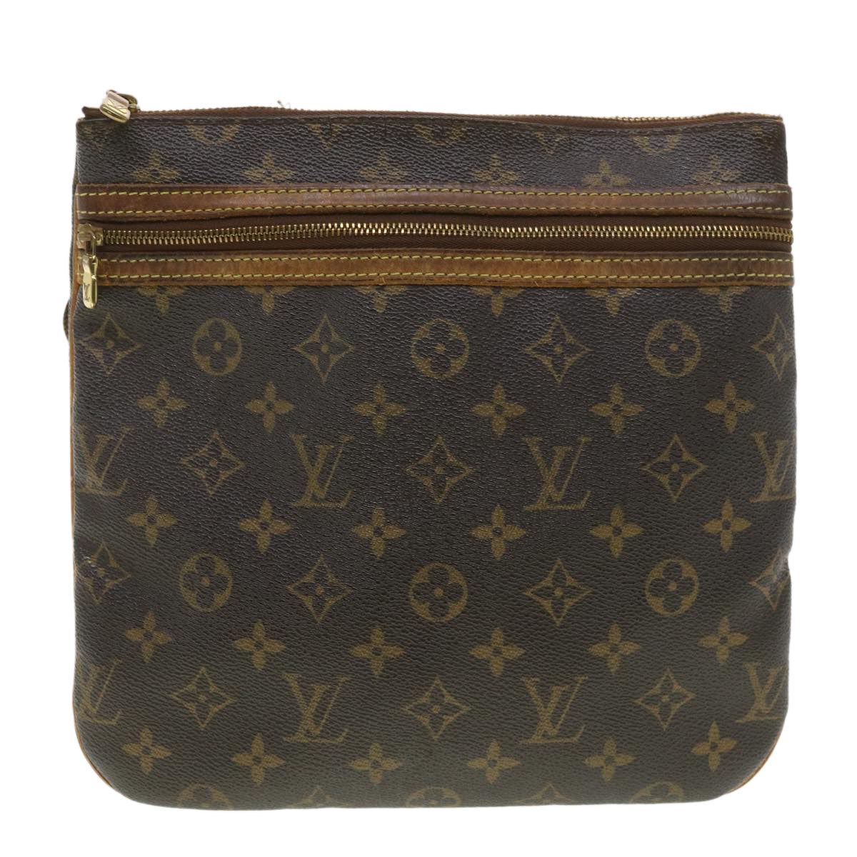 LOUIS VUITTON Monogram Pochette Bosphore Shoulder Bag M40044 LV Auth 38382